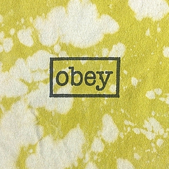 VTG 2YK OBEY CUSTOM BLEACH TEE S - Picture 3 of 9